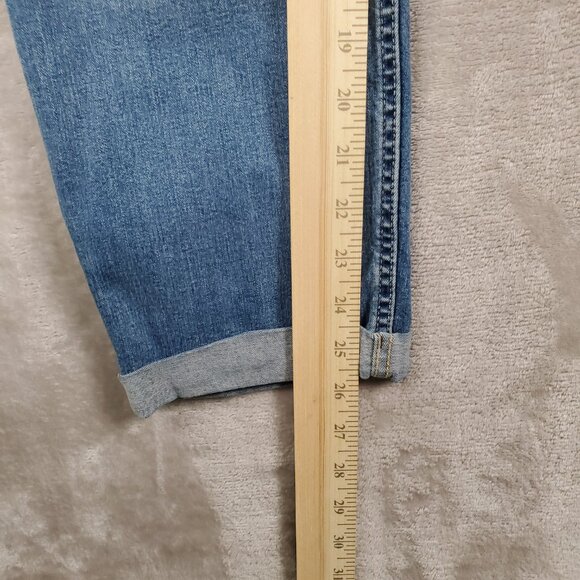 Hudson Natalie Jeans Midrise Slim Boyfriend Stretchy Crop Size 32 - Picture 11 of 14